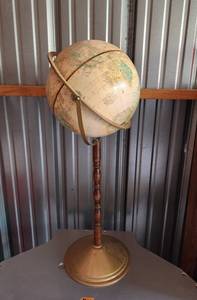 lot 755 image: Globe on Stand 34 Tall