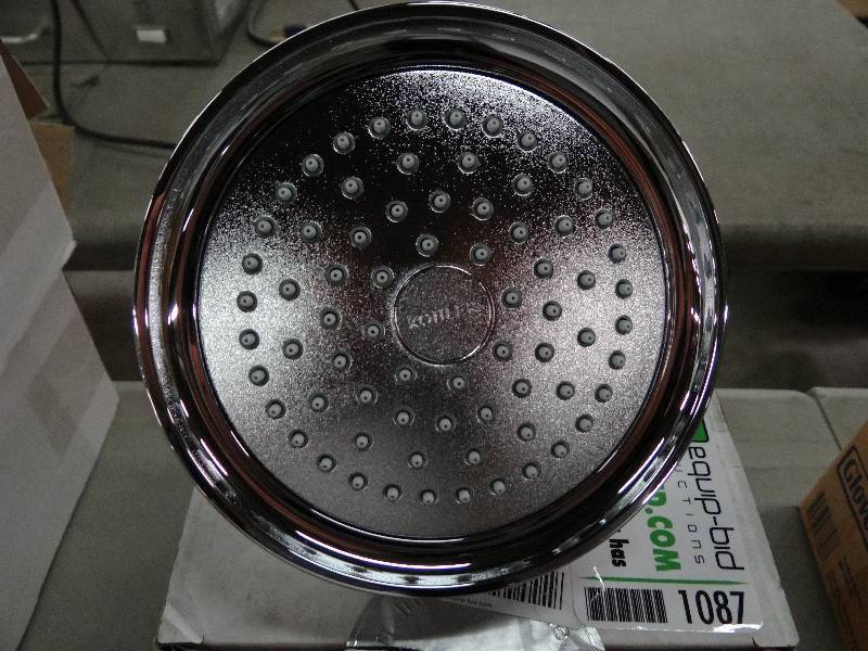 lot 1087 image: Showerhead, Kohler (Lot of 2)