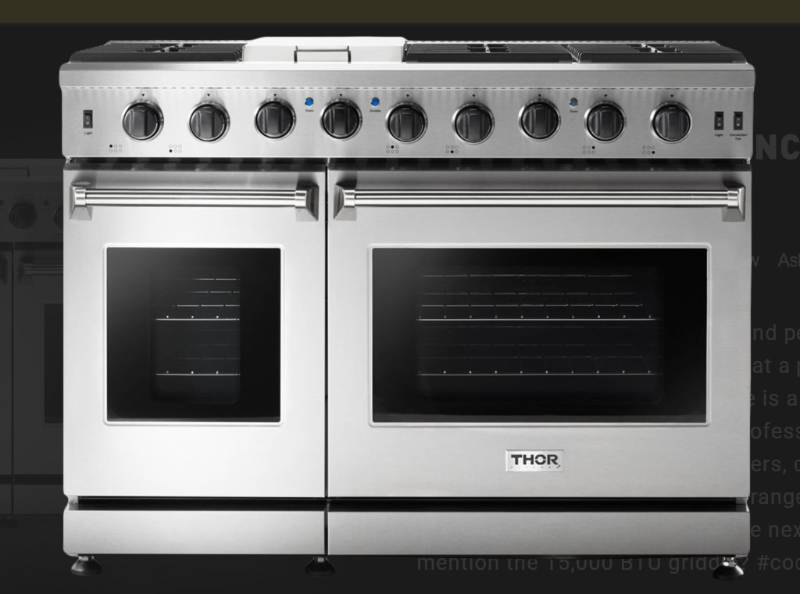 NEW Appliances THOR Outdoor Kitchen, grill, 48" & 30" Gas & Electric