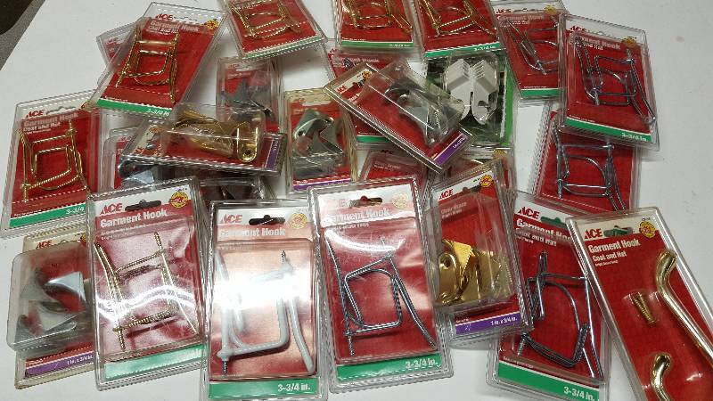 lot 5471 image: Miscellaneous hardware assortment box ready for the Flea Market or home improvement guy