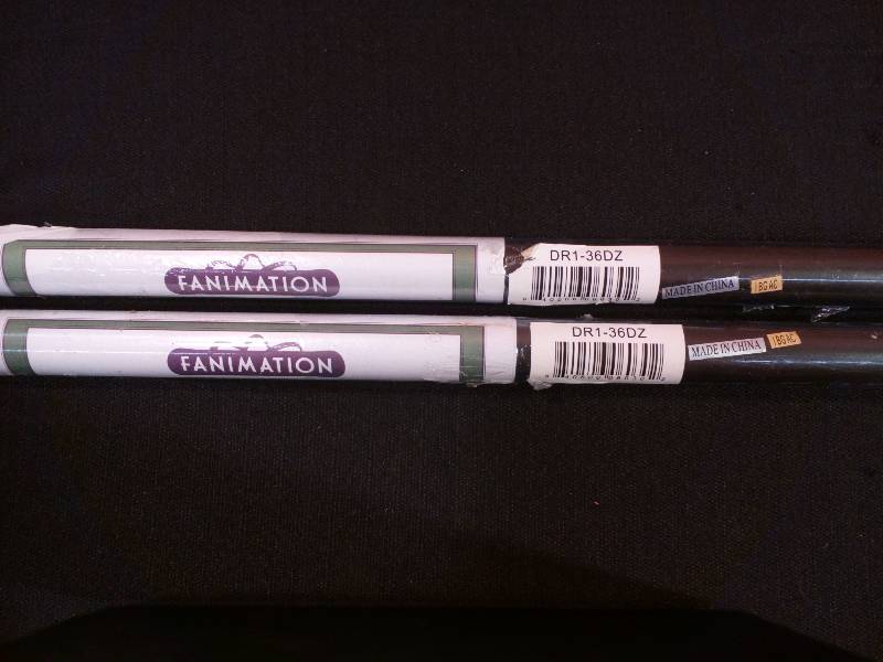 lot 30 image: Fanimation Downrod For Fanimation Ceiling Fans