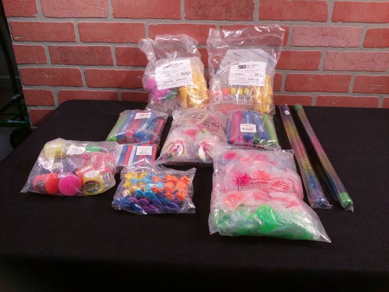 lot 96 image: Treasure Box  Carnival Toy Lot