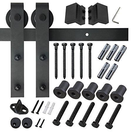lot 108 image: Smart Standard Sliding Barn Door Hardware
