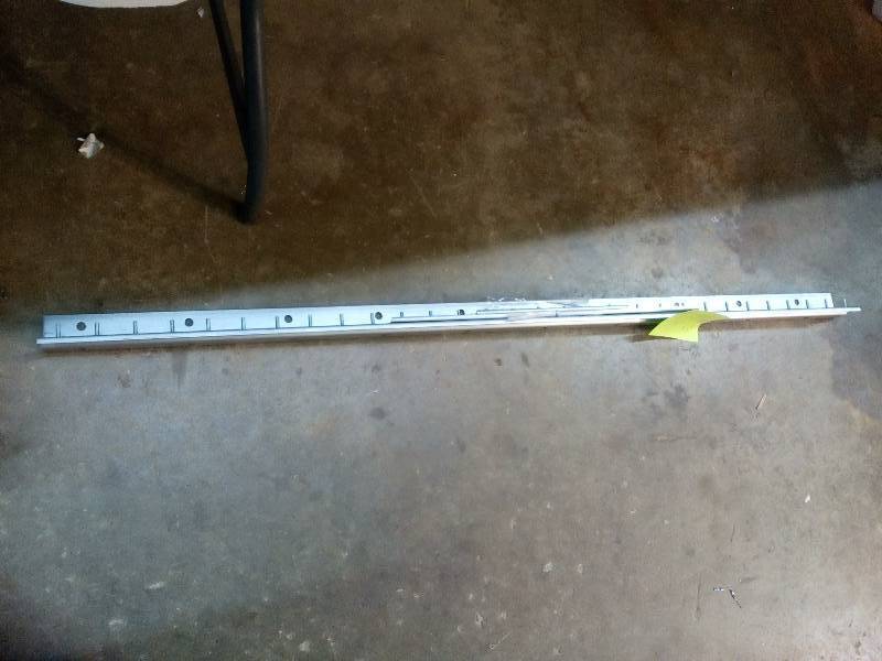 lot 109 image: PVC Strip Curtain Hardware
