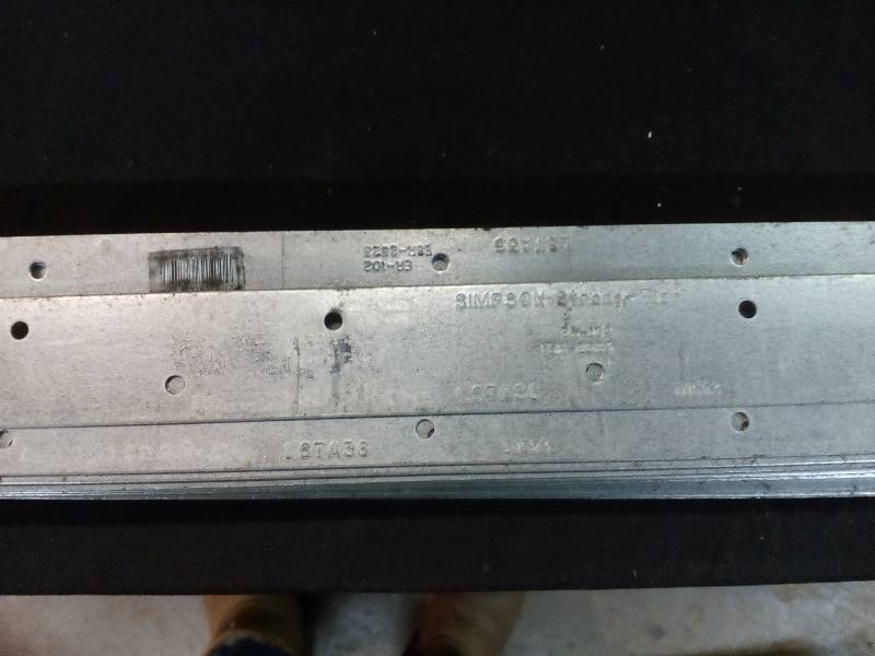 lot 117 image: Simpson Strong-Tie Metal Straps