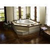 lot 2940 image: Jacuzzi 60-in White Acrylic Drop-In Whirlpool
