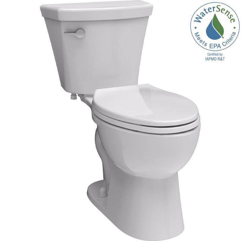 lot 2989 image: Turner 2-piece 1.28 GPF Elongated Toilet in White