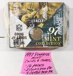 1997 PINNACLE MINT COINS & CARDS FOOTBALL FACTORY SEALED BOX - 20 YEARS OLD