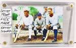 MICKEY MANTLE & LOU GEHRIG YANKEES ARTIST PROOF  #4 OF 5 - ARTIST HAND SIGNED