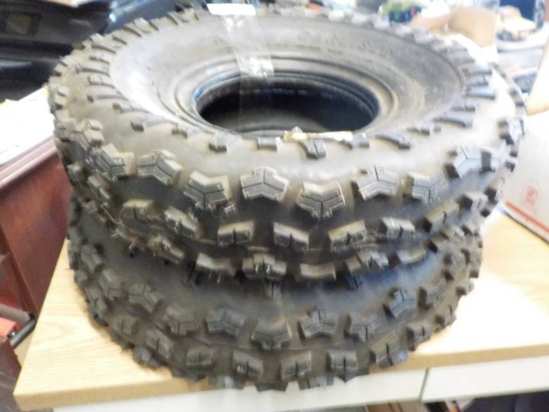 NEW pair of Carlisle 4MAX ATV tires 22x89 Chainlink warehouse