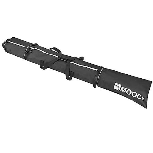 lot 13630 image: MOPHOEXII Ski Bag, Single Ski Bag for Travel 600D Polyester Water-Resistant Adjustable Length Ski Bag to Transport Skis