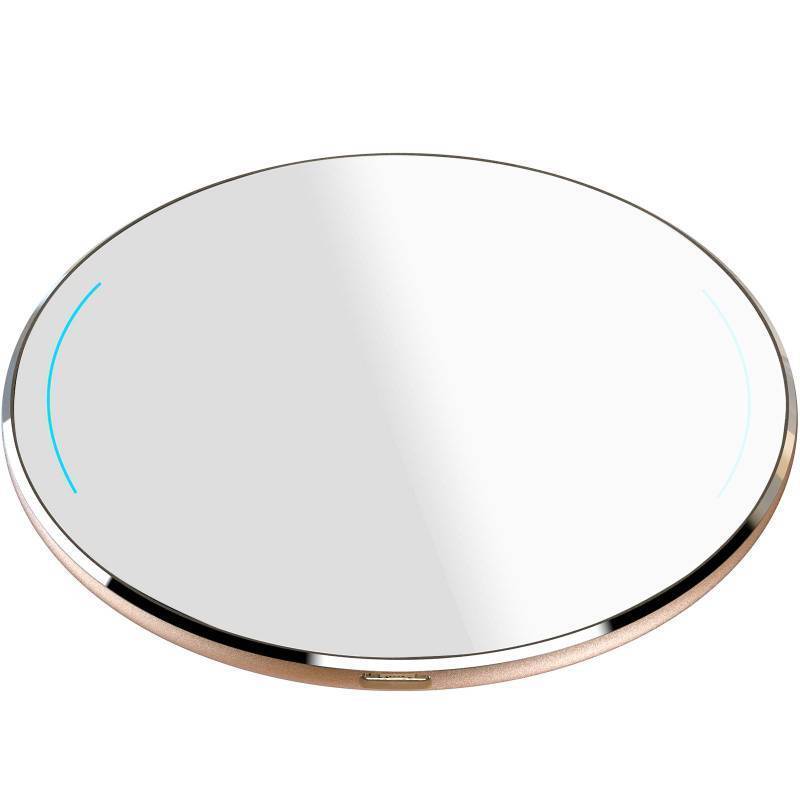 lot 15366 image: TOZO W1 Wireless Charger, 10W Qi-Certified Fast Charging Pad with Aviation Aluminum Computer Numerical Control Technology Compatible with iPhone 14 13 12 Series, Samsung Galaxy Series (NO AC Adapter)