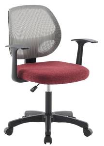 lot 16378 image: Fuqido Kids Desk Chair, Kids Computer Chair with Armrest, Adjustable Mesh Swivel Office Chairs with Lumbar Support, Soft Cushion Kids Chairs Comfy for Boys Girls Teens Students, Home, Bedroom (red)(MIGHT BE MISSING HARDWARE)