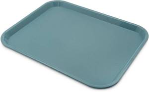 lot 16459 image: 2 CFS Cafe Plastic Fast Food Tray, 14 x 18, Slate