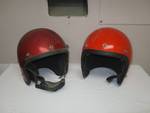 Pair of Vintage Helmets