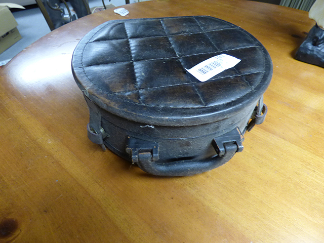 lot 1143 image: Leather Deco Piece