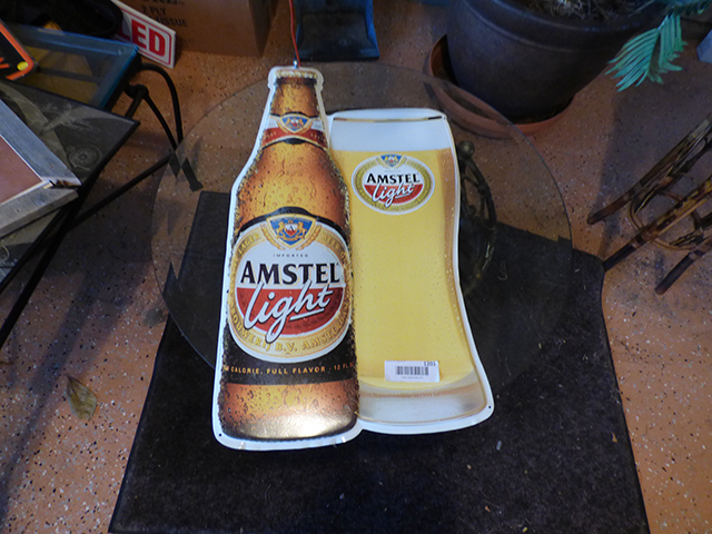lot 1203 image: Amstell Beer Sign