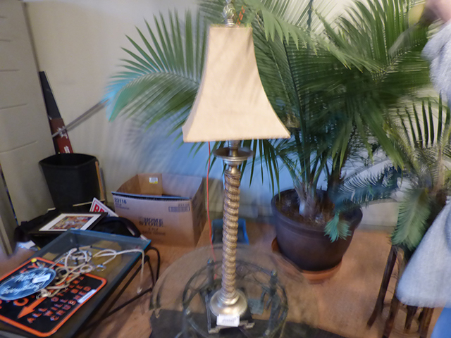 lot 1210 image: Imported Deco Table Lamp
