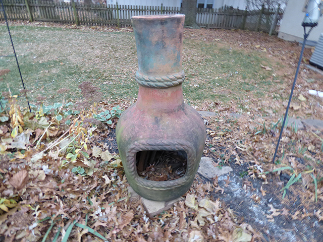 lot 1224 image: Chiminea Fire Pot