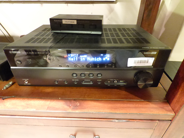 lot 1256 image: Yamah Stereo HDMI - DTSHD with Pioneer Powered Sub Woofer