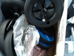 Box of miscellaneous  wheels