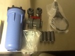 In-line water filter kit as pictured