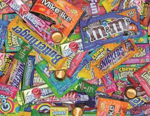 lot 54295 image: Springboks 500 Piece Jigsaw Puzzle Sweet Tooth, Multi