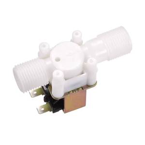 lot 54304 image: uxcell DC12V G12 Plastic Water Electric Solenoid Valve Normally Open NO Pressure Water Inlet Flow Switch