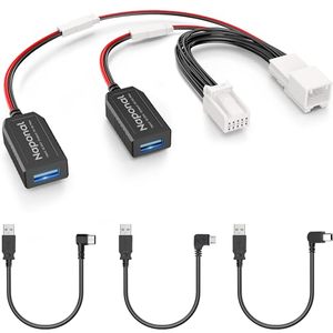 lot 54340 image: Naponal GPS Dash Cam Power Adapter, (10Pin Type B Connector) Mirror Camera Radar Charger Station GPS Dashcam Charger Cable for Select Toyota, Lexus, Subaru and More with Auto-dimming Rearview Mirror