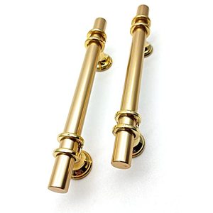 lot 54351 image: Susenya 3 34 Inch Cabinet Pulls Gold, 96mm Cabinet Pulls,with Screws,Cabinet Handles T Shape,Handles for Kitchen Cabinets and Drawers,Aluminum Alloy,Pack of 2