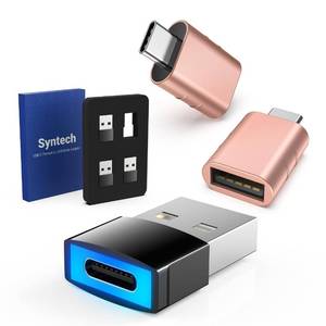 lot 54388 image: Syntech USB C to USB Adapter (2 Pack) & DrivePower USB to USB C Adapter