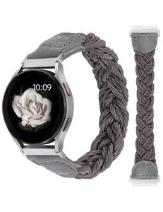 lot 54421 image: Minyee Braided Bands Compatible with Samsung Galaxy Watch 654Active 2 40mm 44mmWatch 6 Classic 43mm 47mmWatch 5 Pro 45mmWatch 4 Classic 42mm 46mmWatch 3 41mm, 20mm Stretchy Cute Strap for Women