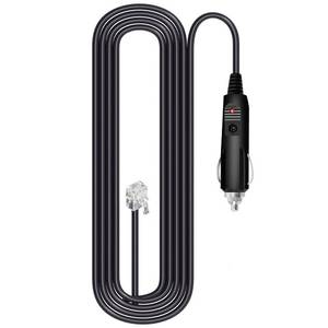 lot 54424 image: Radar Straight Power Cord Compatible with Uniden R3 R7 R1 Radar Detector, for Passport 9500i7500S850075006800, Radar Passport 8500 X50, Valentine One Radar Detector, etc (3.5m11.5ft)