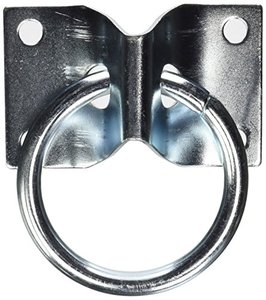 lot 54425 image: Buyers Products Surface Mounted Rope Ring with Bracket, 4 Pack (B334)
