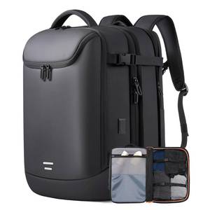 lot 54430 image: TANGCORLE Travel Carry on Backpack 50L Expandable Flight Approved Backpacks 17.3 inch Laptop and USB Charging Port bags Water Resistant Business Back Pack for Women & Men