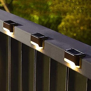 lot 54438 image: SOLPEX Solar Deck Lights Outdoor 16 Pack, Solar Step Lights Waterproof Led Solar lights for Outdoor Stairs, Step , Fence, Yard, Patio, and Pathway(Warm White)