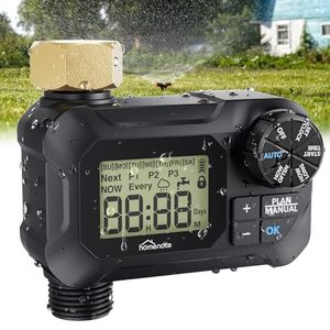 lot 54443 image: HOMENOTE Sprinkler Timer, Water Timer for Garden Hose, Programmable Irrigation Timer with Brass Swivel, Garden Hose Timer for Automatic Irrigation with Rain DelayManual Mode, IP65 Waterproof
