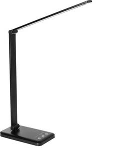 lot 54460 image: LED Desk Lamp Dimmable Table Lamp Reading Lamp with USB Charging Port, 5 Lighting Modes, Sensitive Control, 3060 Minutes Auto-Off Timer, Eye-Caring Office Lamp (White)