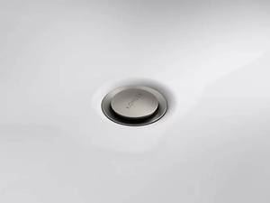 lot 54521 image: Kohler RH1464524-BN Clicker Drain with Overflow in Vibrant Brushed Nickel