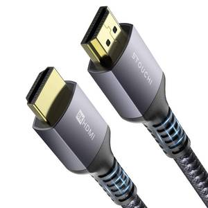 lot 54523 image: Stouchi HDMI 2.1 Cable 4ft 48Gbps, Ultra High Speed HDMI Cord 8K60 4K120 144Hz RTX 3090 eARC HDR10 HDCP 2.2&2.3 Dolby Compatible with Playstation 5PS5Xbox Series XApple TV 4KRoku TVHDTVBlu-ray