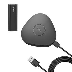 lot 54528 image: Rounkin Wireless Charger Compatible with Sonos Roam Gen 2nd1st, Magnetic Charging Base, Power up Charging Dock for Portable Bluetooth Speaker for Sonos Roam SL(Black)