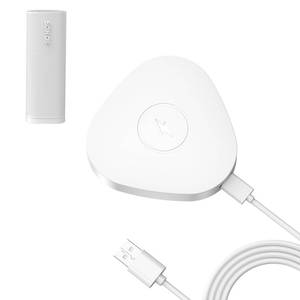 lot 54529 image: Rounkin Wireless Charger Compatible with Sonos Roam Gen 2nd1st, Magnetic Charging Base, Power up Charging Dock for Portable Bluetooth Speaker for Sonos Roam SL(White)