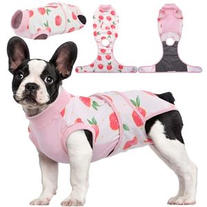 lot 54534 image: Kuoser Recovery Suit for Dogs Cats After Surgery, Professional Pet Recovery Shirt Dog Abdominal Wounds Bandages, Substitute E-Collar & Cone,Prevent Licking Dog Onesies Pet Surgery Recovery Suit
