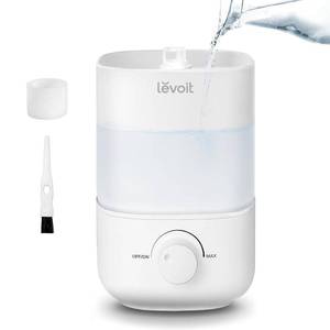 lot 54542 image: LEVOIT Top Fill Humidifiers for Bedroom, 2.5L Tank for Large Room, Easy to Fill & Clean, 28dB Quiet Cool Mist Air Humidifier for Home Baby Nursery & Plants, Auto Shut-off and BPA-Free for Safety, 25H