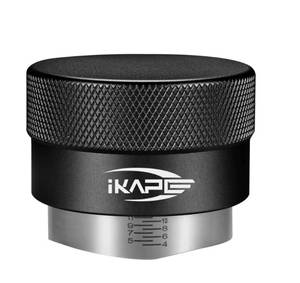 lot 54593 image: IKAPE Coffee Products, 51MM Coffee Distributor, Gravity Adaptive Espresso Distributor Fits All 51MM Espresso Portafilter, Compatible with 51MM Delonghi Bottomless Portafilter (Black)