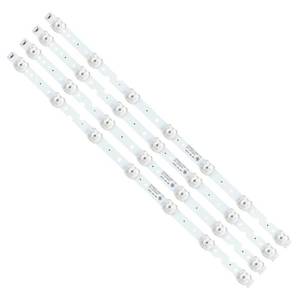 lot 54599 image: GuuYebe Kit 4PCS GIC50LB24_3030F2.10 LED Backlight Strips for 50S425 50S421 50S423 50D6 50UD6306 50UD6406 4C-LB5007-YH02J 4C-LB5007-ZM03J 4C-LB5007-ZM GIC50LB24 3030F2.1D E78030 LVU500NDEL