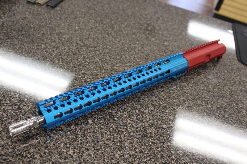 lot 4005 image: 16 Stainless 5.56223 Billet AR 15 Upper