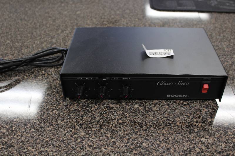 lot 4012 image: Bogen Classic PA AMP