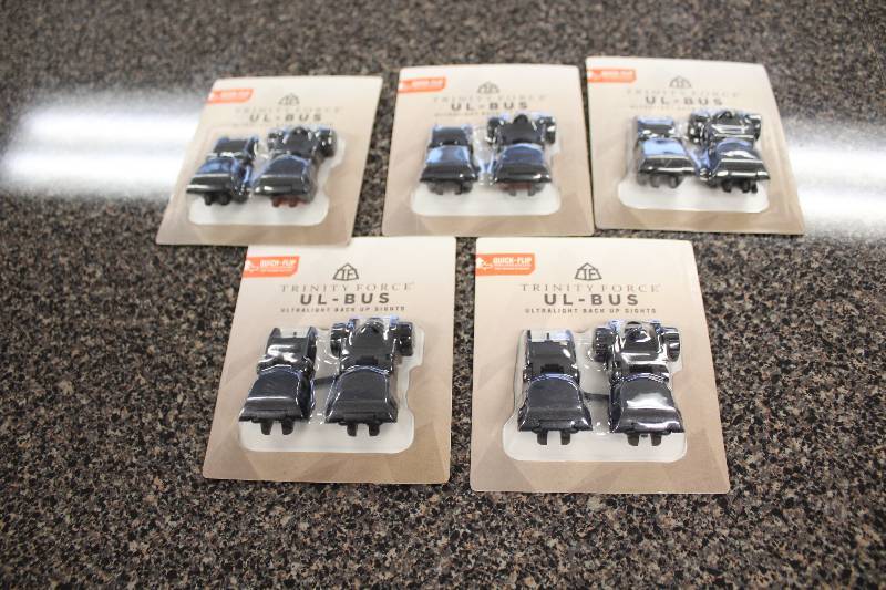 lot 4022 image: 5 sets of Polymer Flip Up Sights