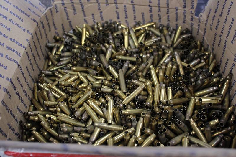 lot 4061 image: Large box of 223 5.56 brass